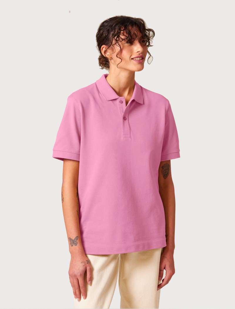 Polo rosa unisex Polo azul royal