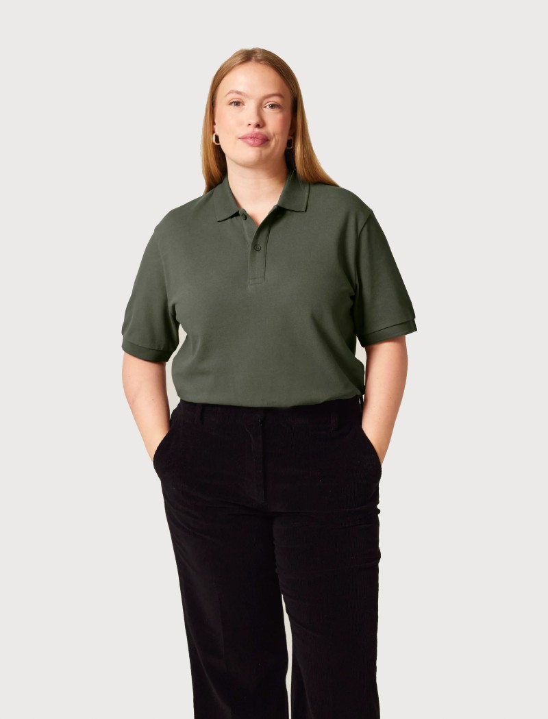 2 Polo MC Khaki Unisex