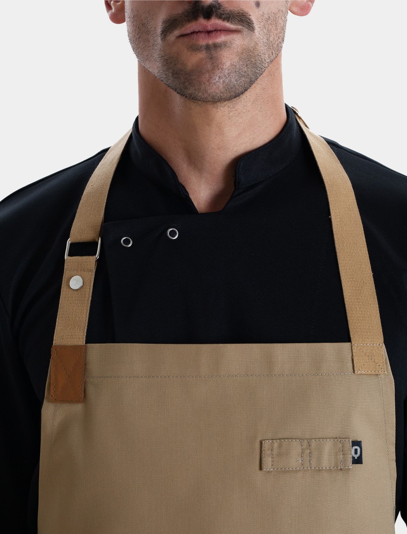 1 Delantal Clipper Cream