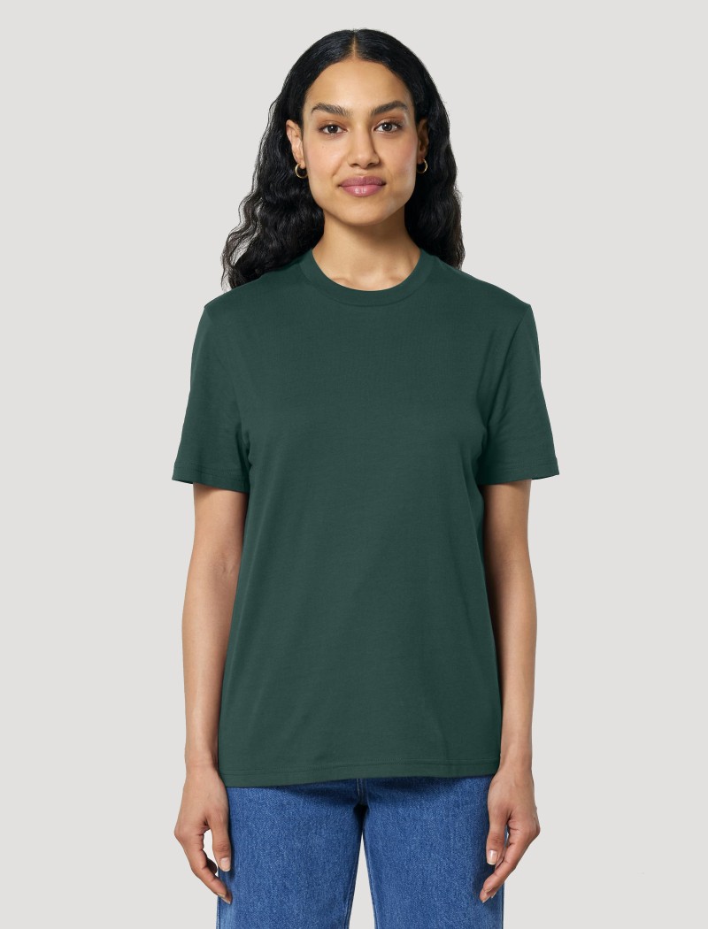 Camiseta verde botella unisex Camiseta verde botella unisex