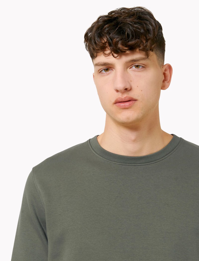 3 Sudadera Unisex Khaki