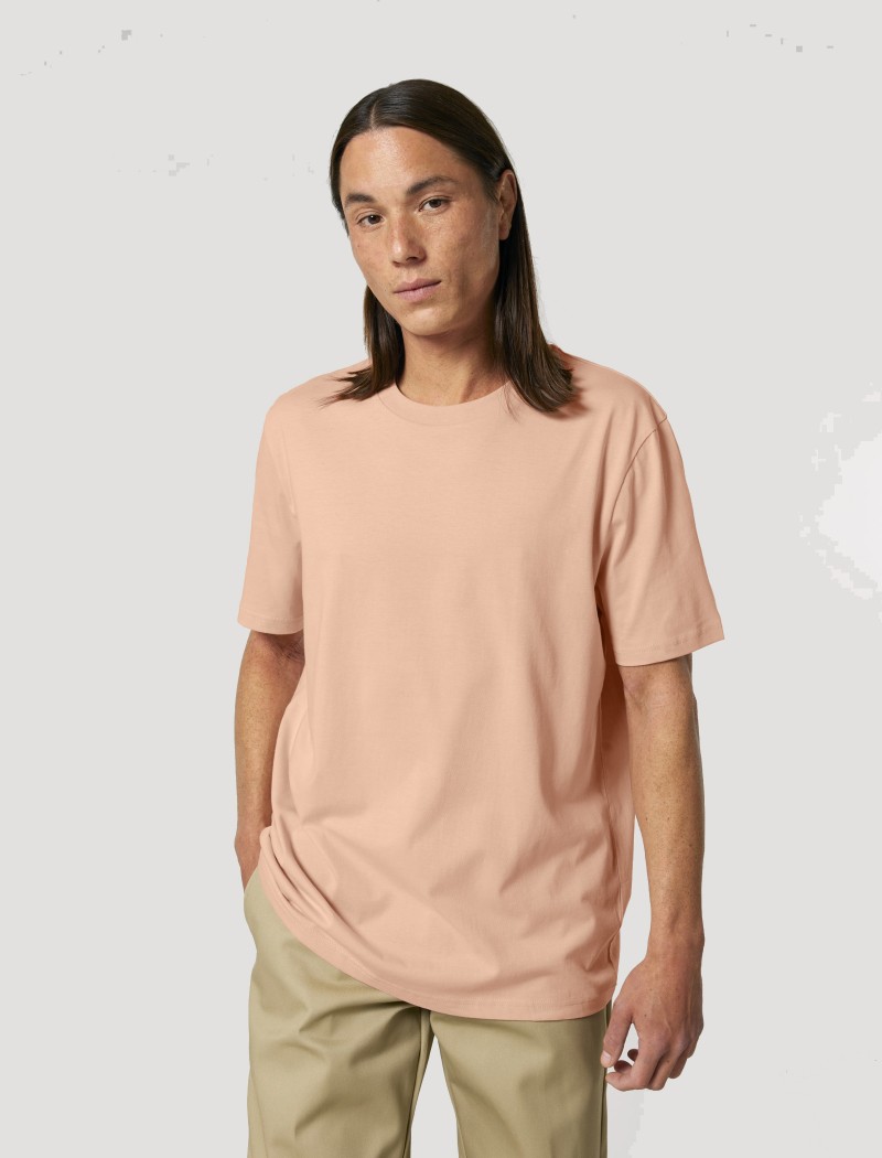 Camiseta unisex rosa Camiseta unisex rosa