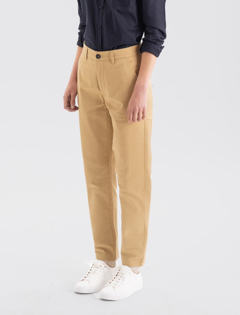 Chino-Arena-Mujer-6b Pantalón Chino Mujer Sand