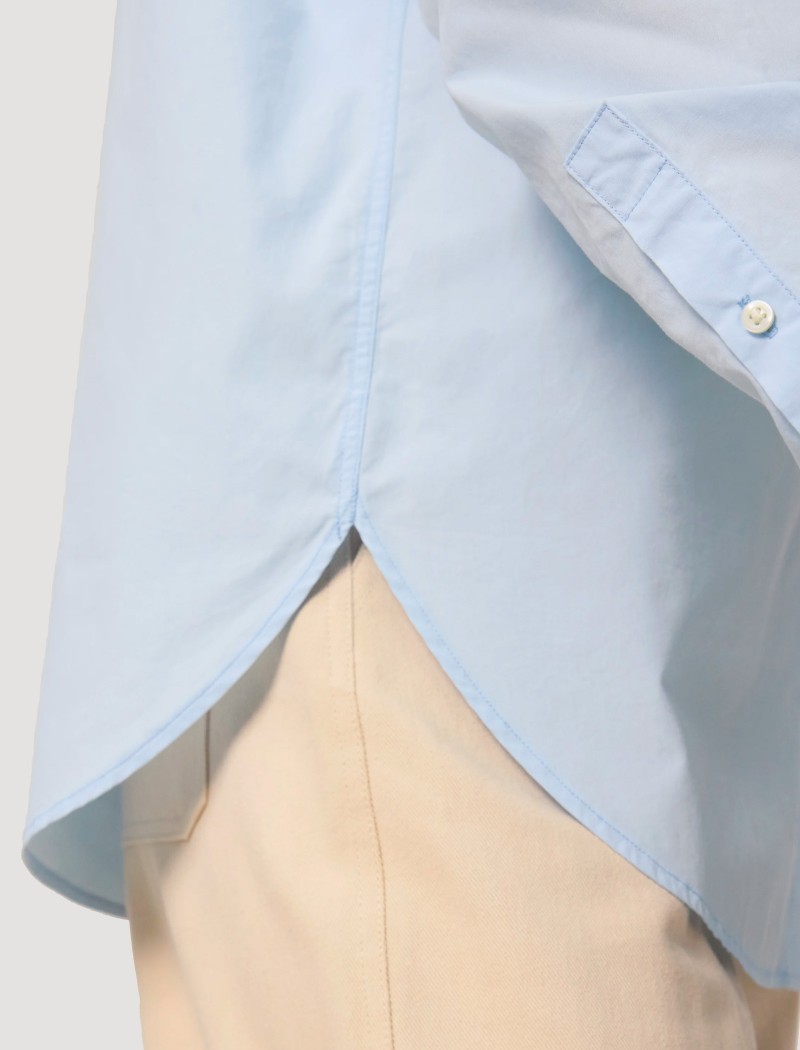 5 Camisa Popelín Mujer Blue