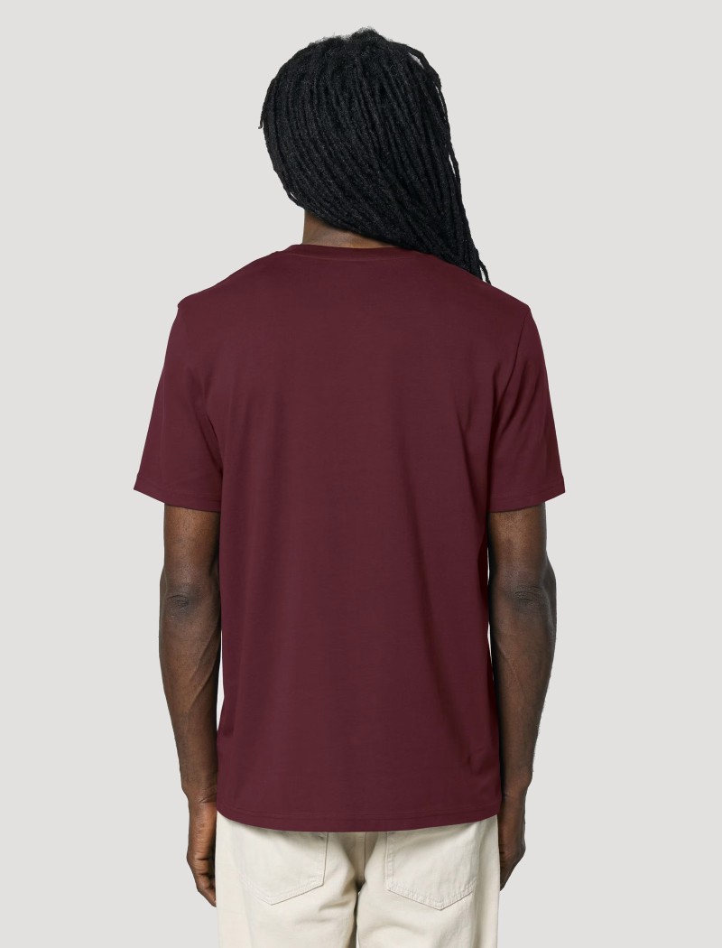 5 Camiseta Unisex Burgundy