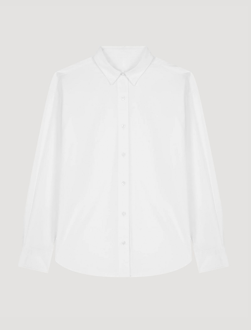 5 Camisa Popelín Hombre Blanca
