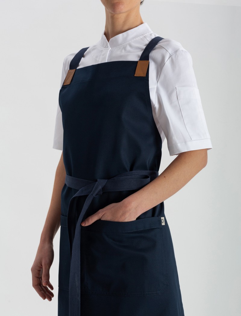 delantal sofisticado azul marino delantal sofisticado azul marino