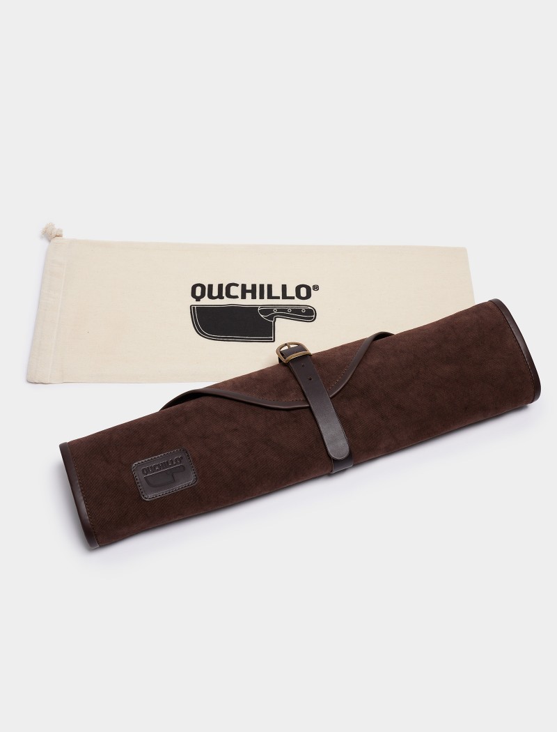 6 Bolsa Roller Cuchillos Marrón