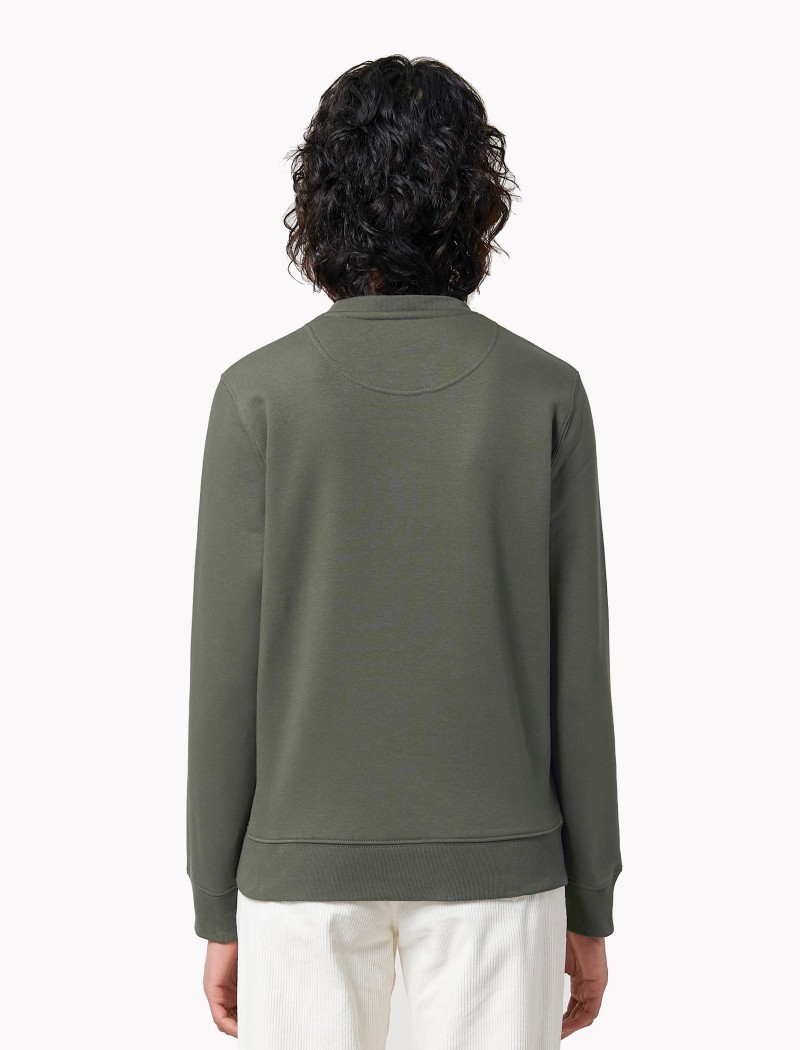 6 Sudadera Unisex Khaki