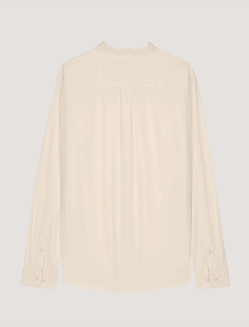 6 Camisa Popelín Mujer Cream