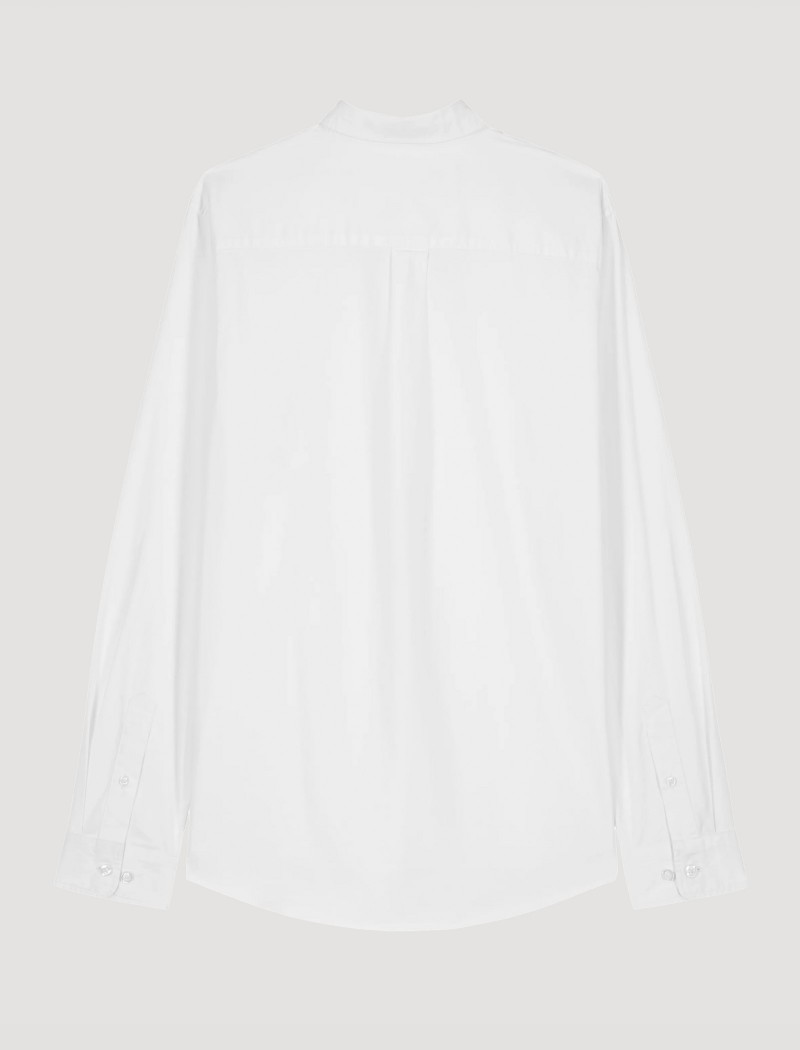 6 Camisa Popelín Mujer Blanca