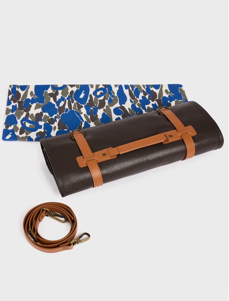 6 Bolsa Cuchillos Piel