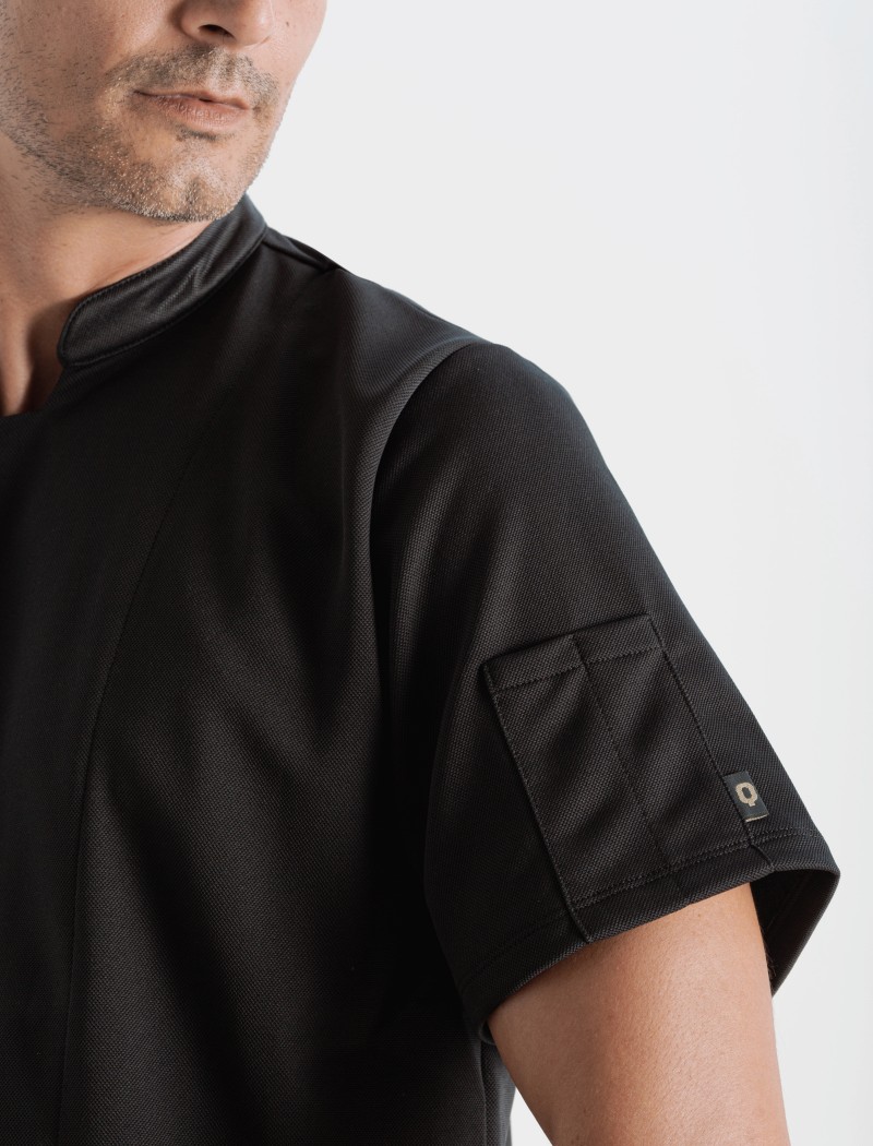 Chaquerilla -cargo-negra-10 Chaquetilla Cargo Hombre Negra