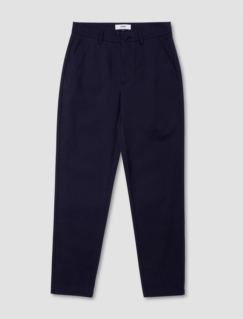 NAVY-1 Pantalón Chino Mujer Navy