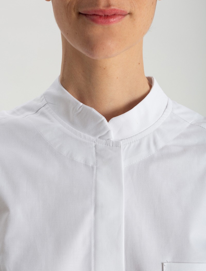 7 Camisa Creme Blanca