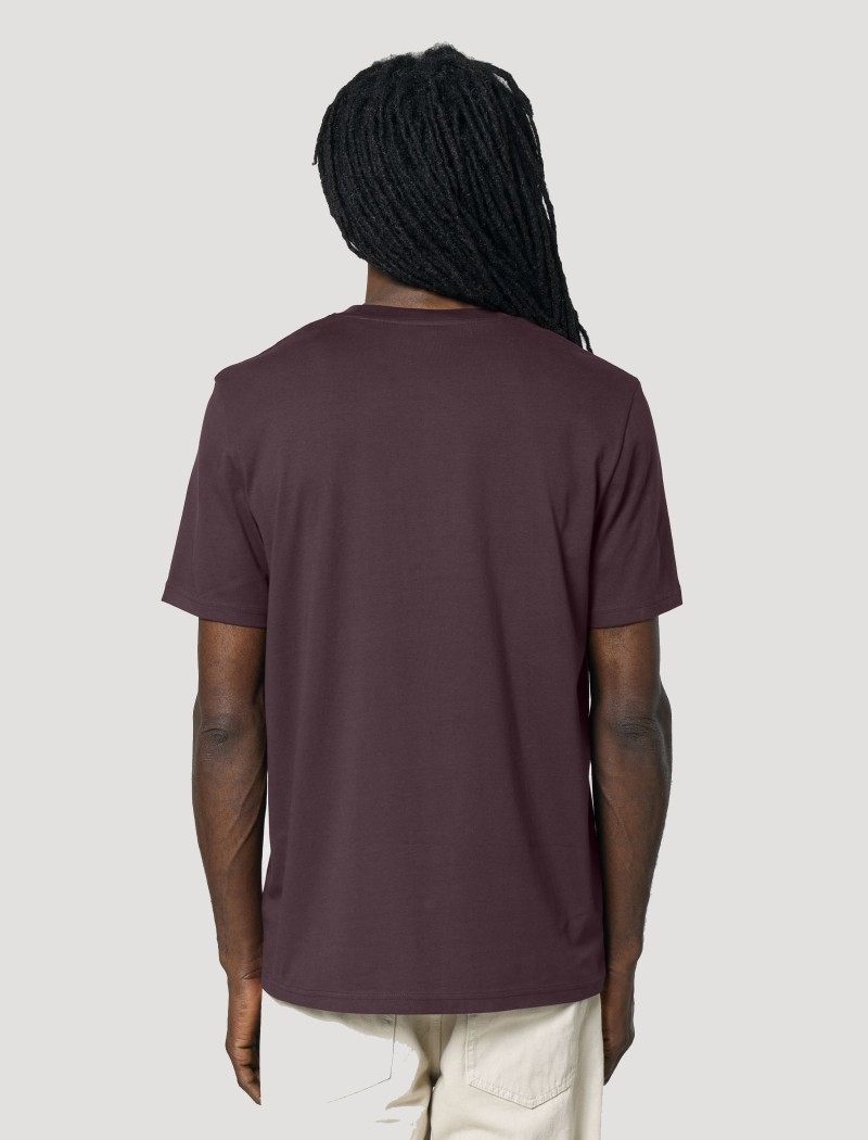 abc484182 Camiseta Unisex Red Brown