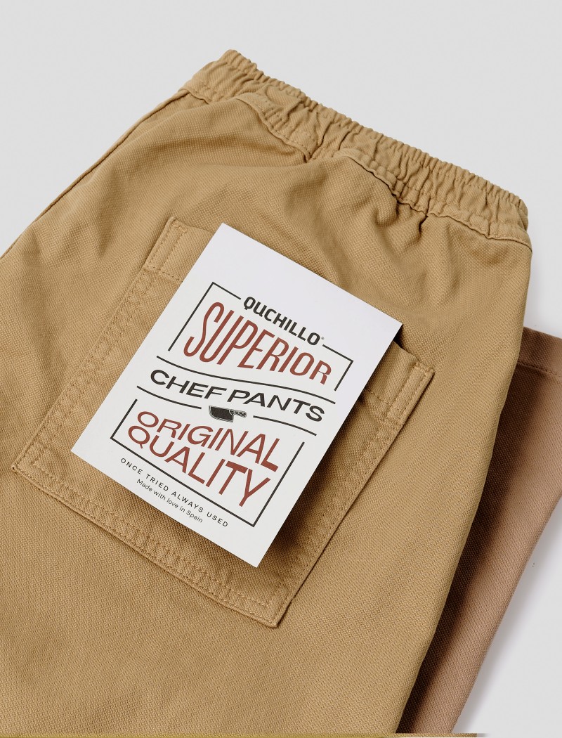 arena-6 Pantalón Superior Chef Sand