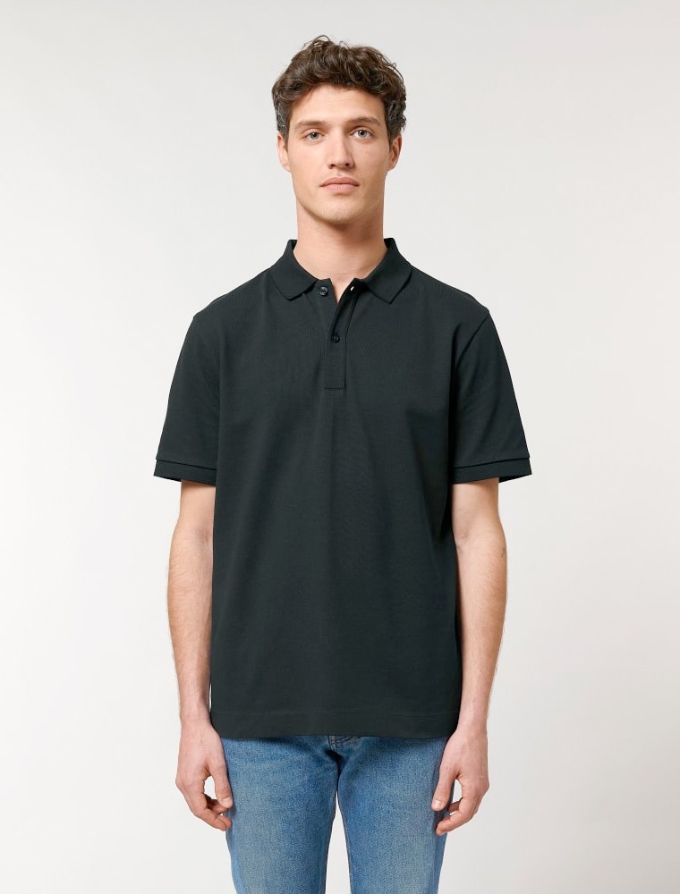 Polo negro hombre Polo negro hombre