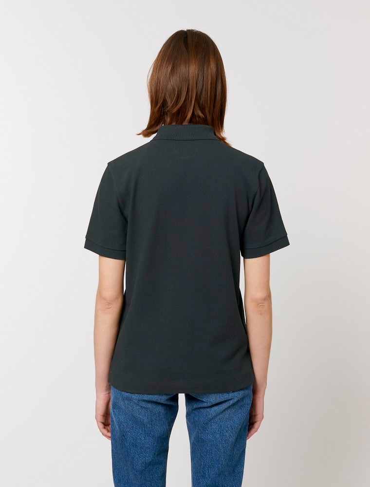 balck-7 Polo MC Negro Unisex