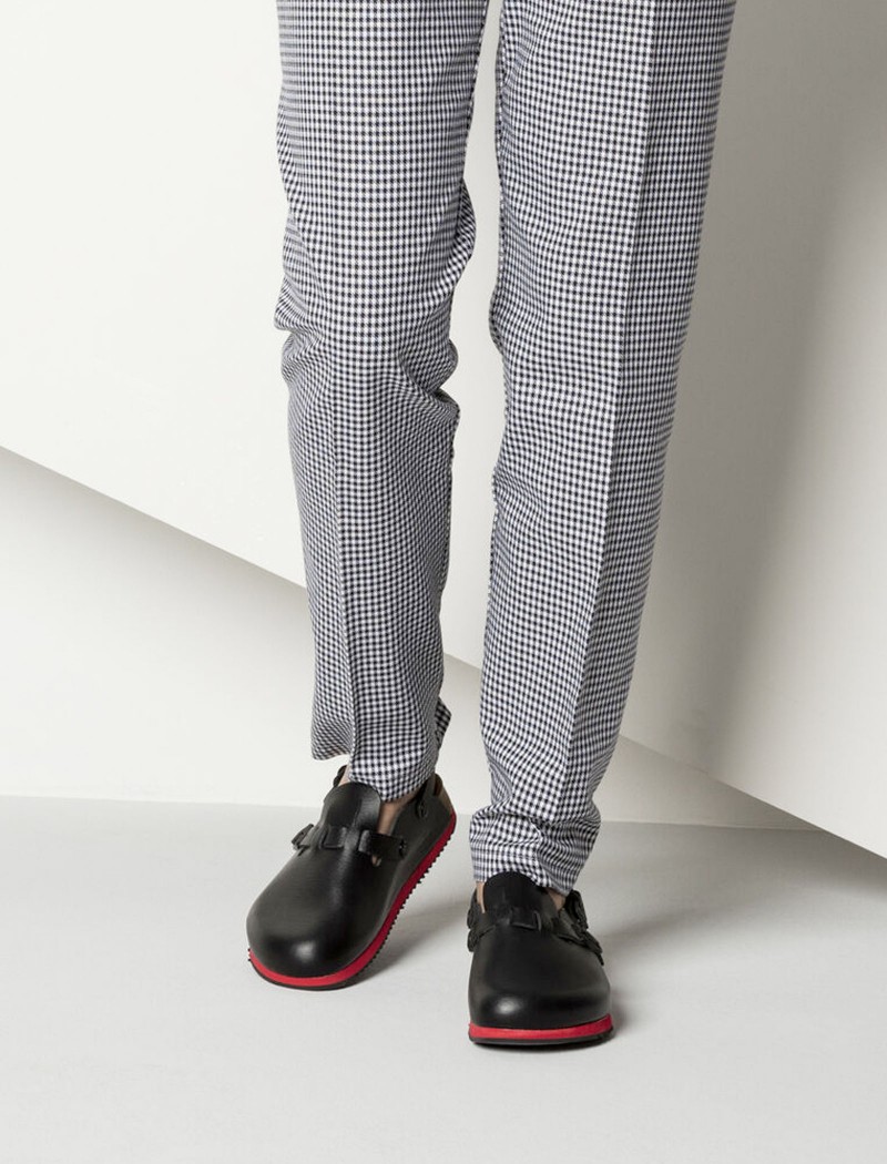 Birkenstock Super-Birki Negro-8 Birkenstock Kay SL Negro/Rojo