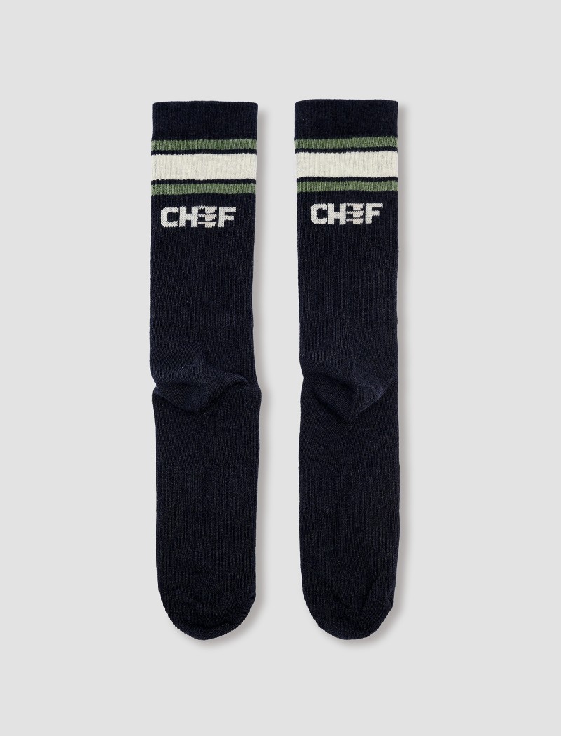 Calcecines Chef-3 Calcetines Chef Azul