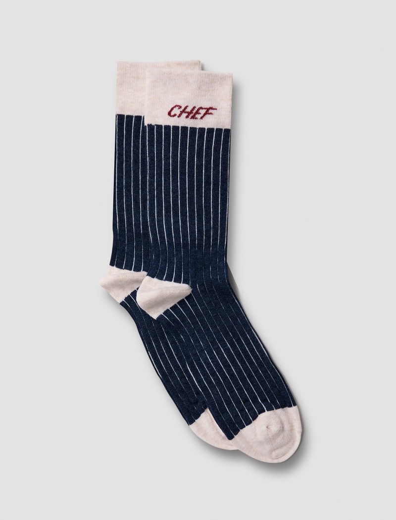 AZUL Calcetines Oui Chef Navy