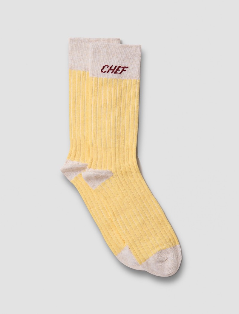 AMARILLO Calcetines Oui Chef Yellow