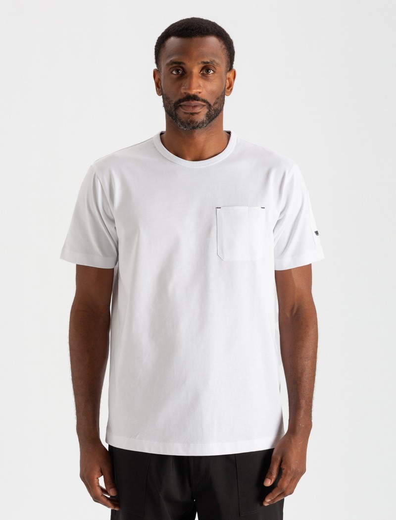 CAMI-BLANCA-1 Chef Tee White