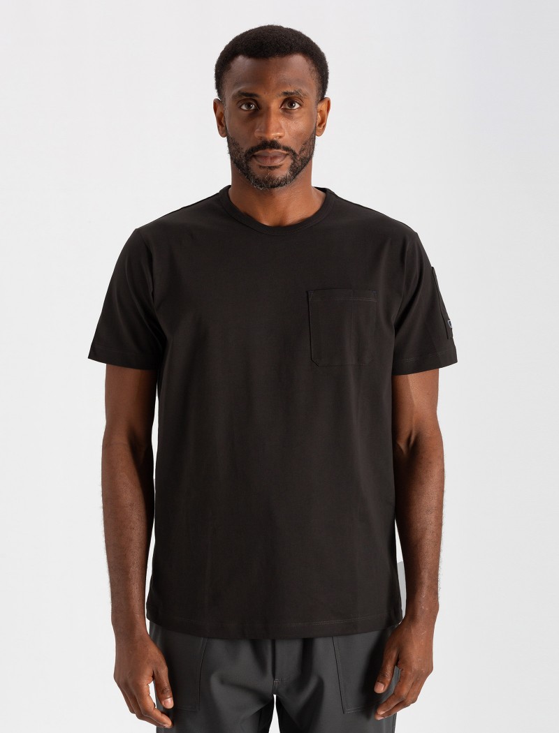 Camiseta gris oscuro para cocinero Chef Tee Charcoal