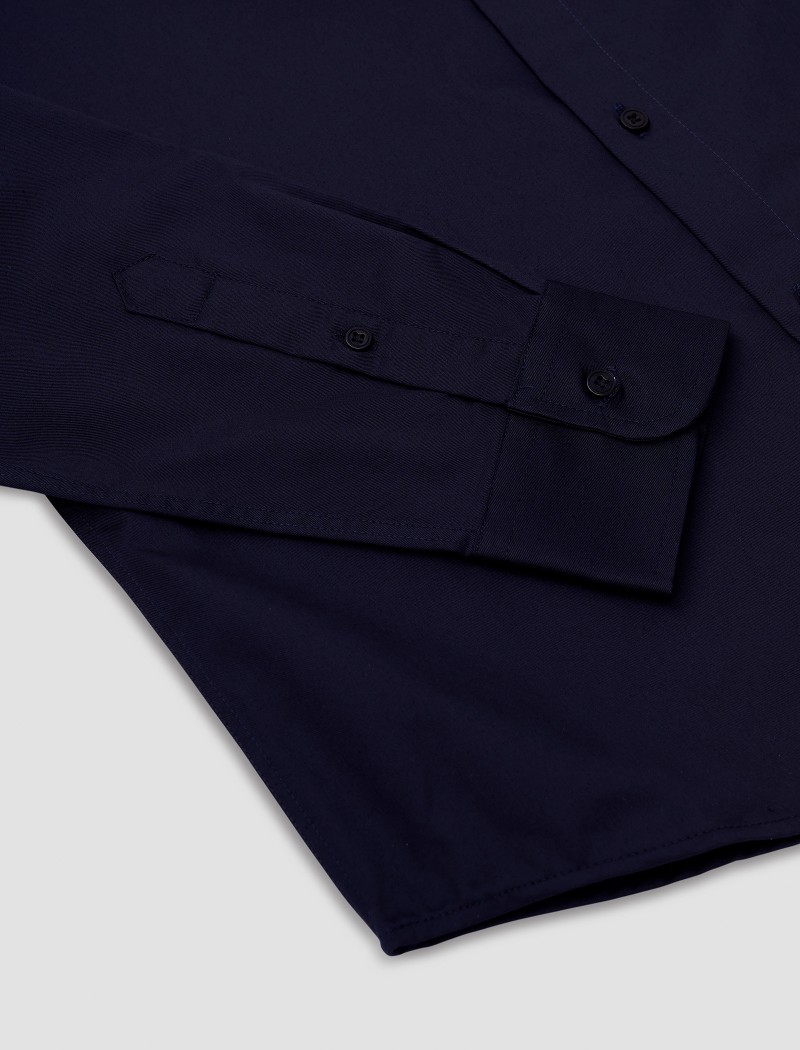 Camisa-mao-hombre-navy-10 Camisa Mao Hombre - Navy