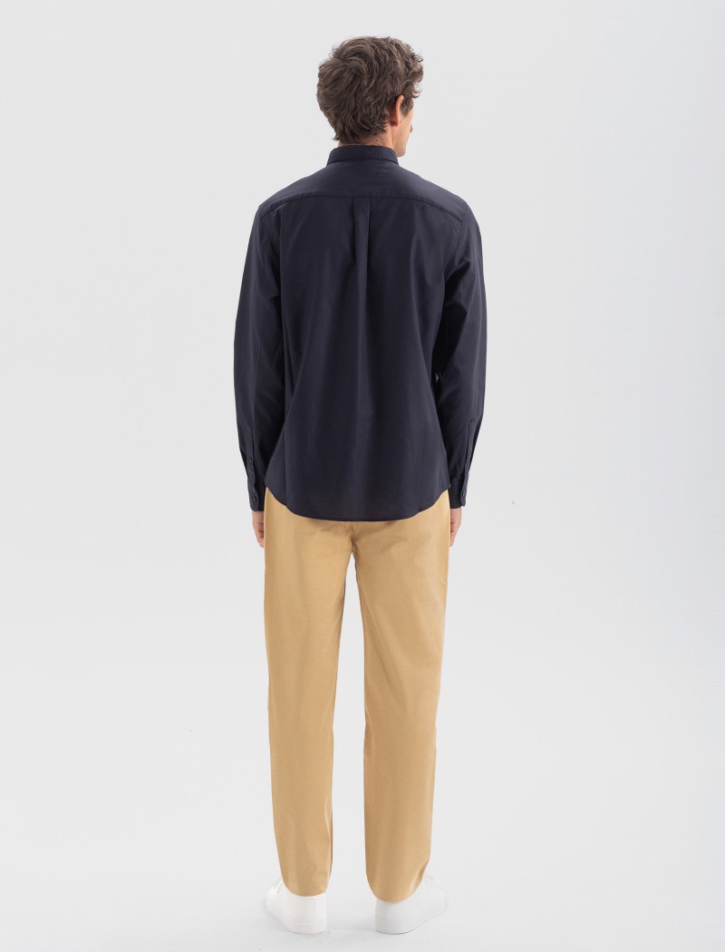 Camisa-oxford-hombre-navy-2 Camisa Oxford Hombre - Navy