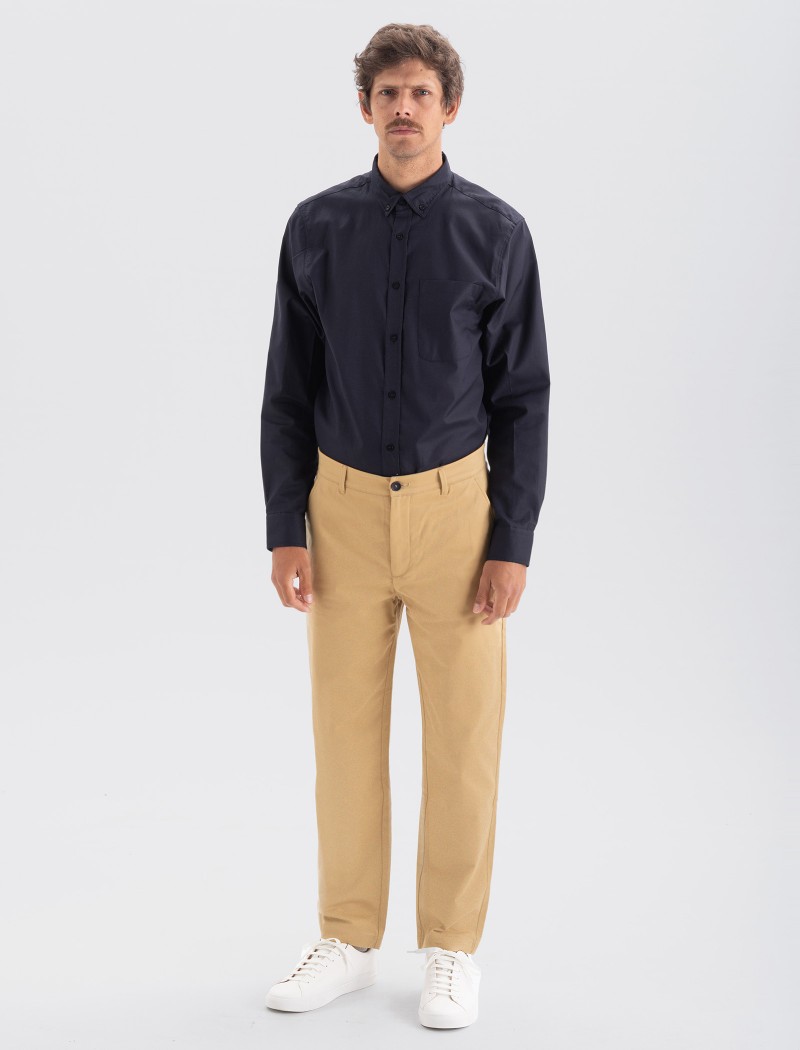 Camisa-oxford-hombre-navy-3 Camisa Oxford Hombre - Navy