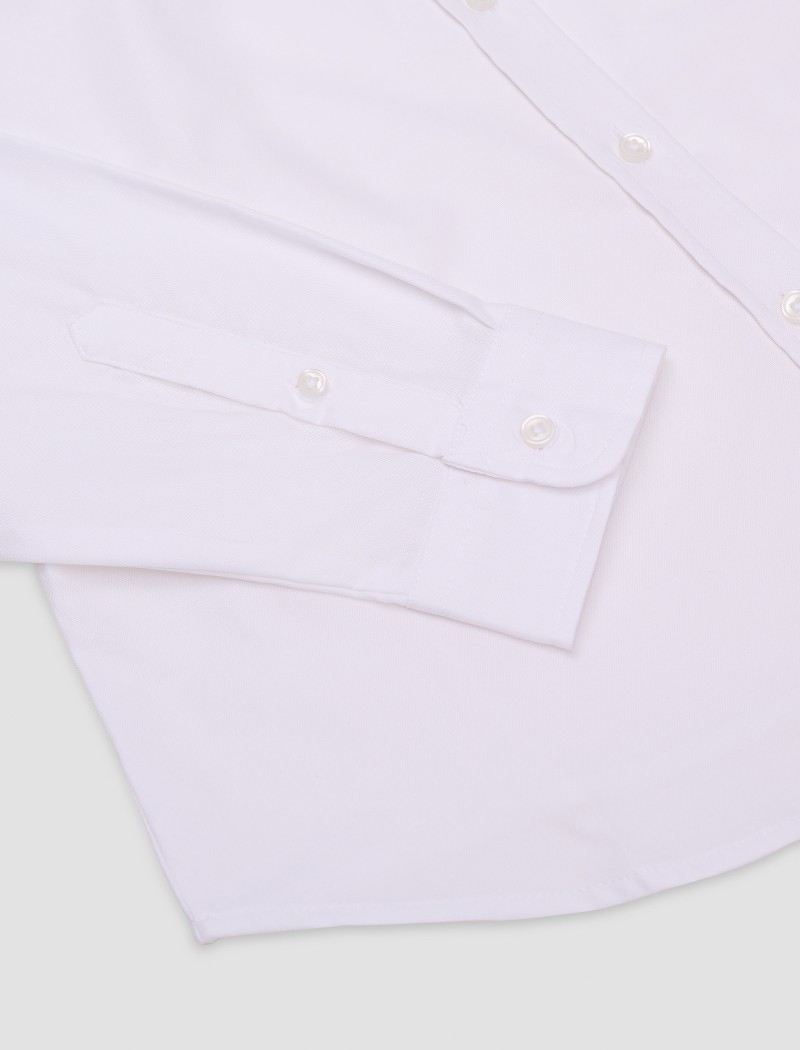 Camisa-oxford-MUJER- BLANCO-8 Camisa Oxford Mujer - Blanca
