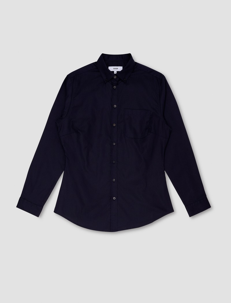 Camisa-oxford-mujer-navy-6 Camisa Oxford Mujer - Navy