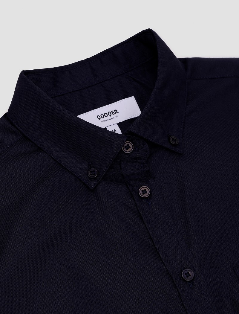 Camisa-oxford-mujer-navy-7 Camisa Oxford Mujer - Navy