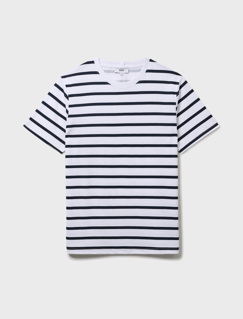 CAMISETA RAYAS_MANGA CORTA_01_0081 Camiseta Unisex Striped M/C