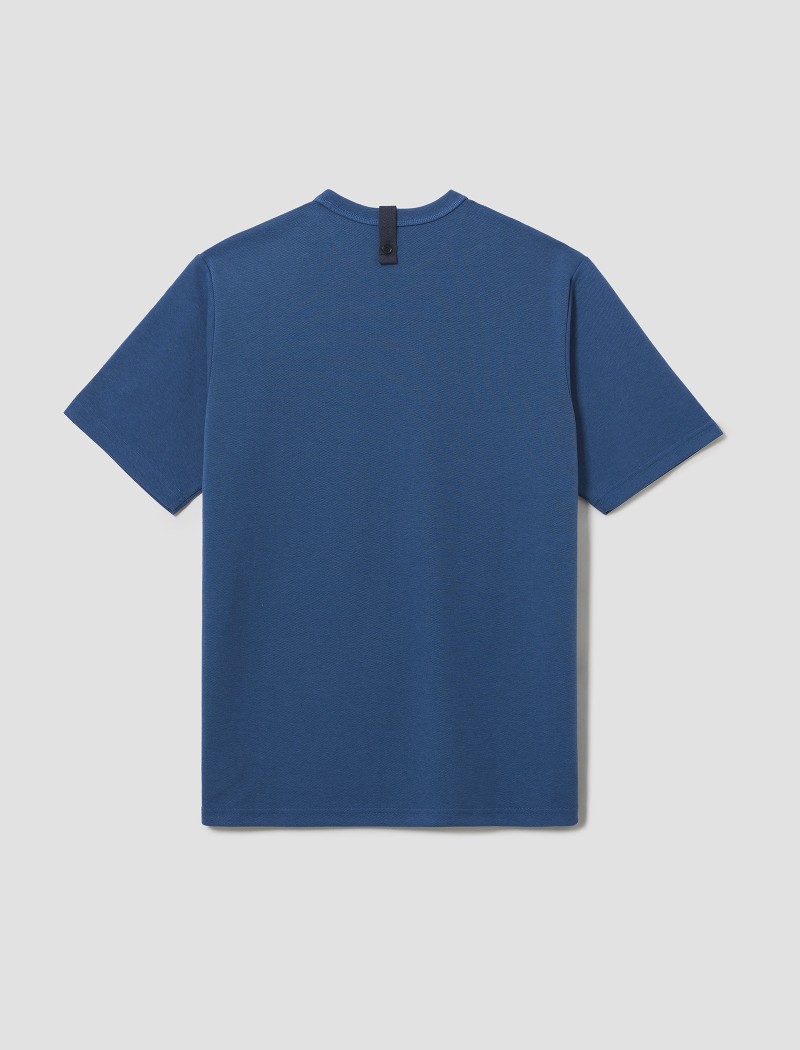 CAMISETA TREND AZUL-2 Polo Tee Trend Azure