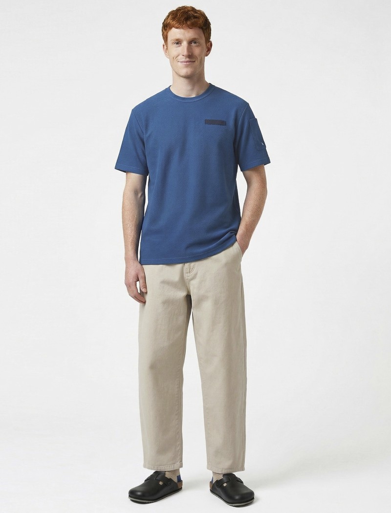 Polo cuello camiseta azul Polo cuello camiseta azul, gran diseño y calidad