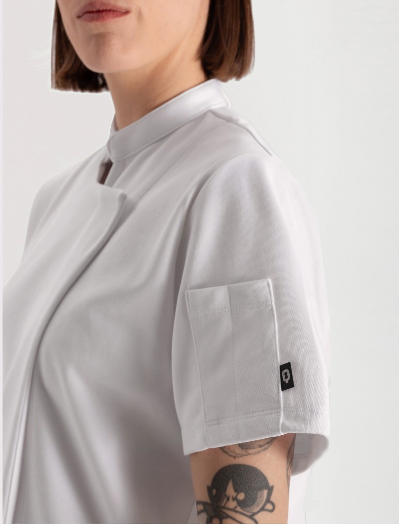 2 Chaquetilla Cargo Mujer Blanca