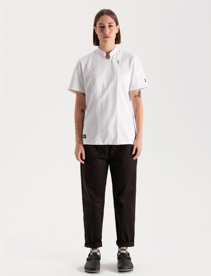 1 Chaquetilla Cargo Mujer Blanca