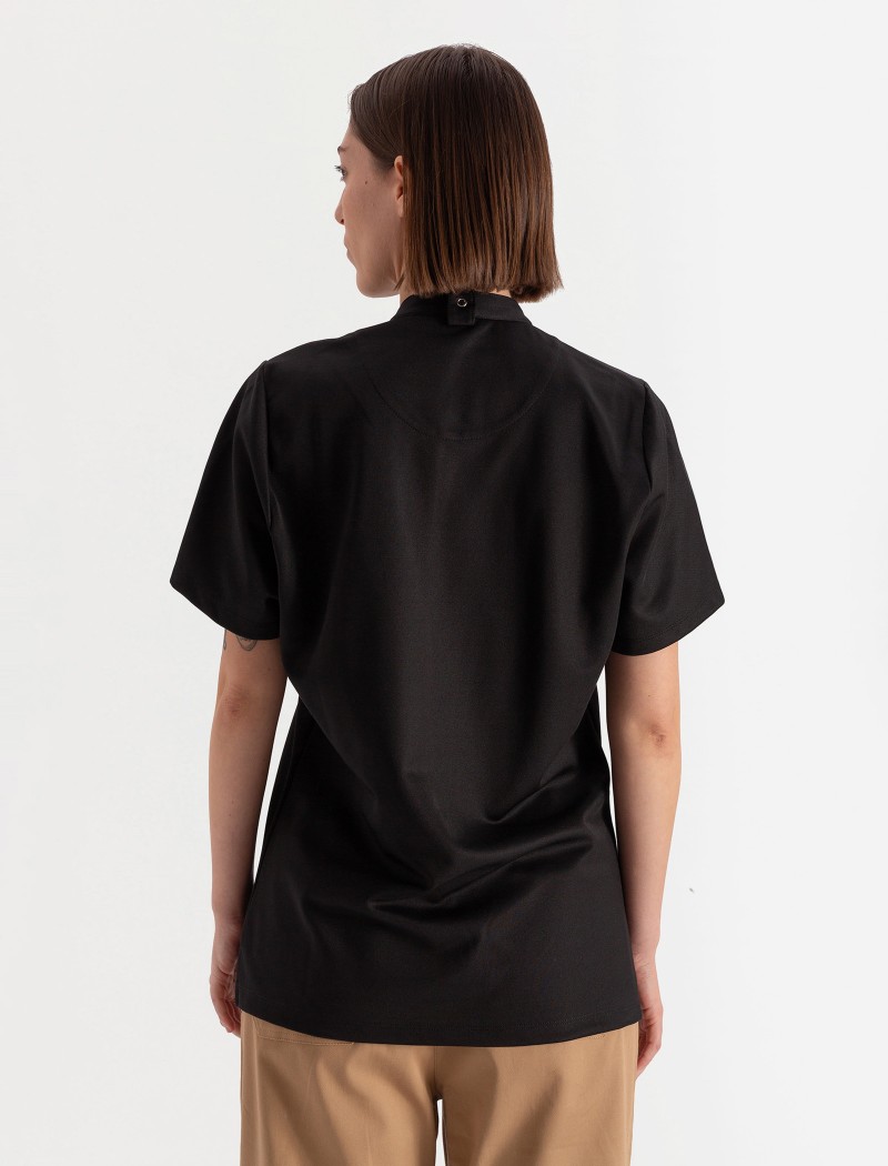 CargoNegraMujer-3 Chaquetilla Cargo Mujer Negra