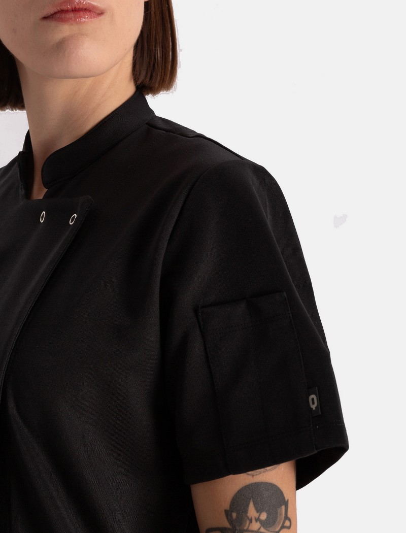 CargoNegraMujer-4 Chaquetilla Cargo Mujer Negra