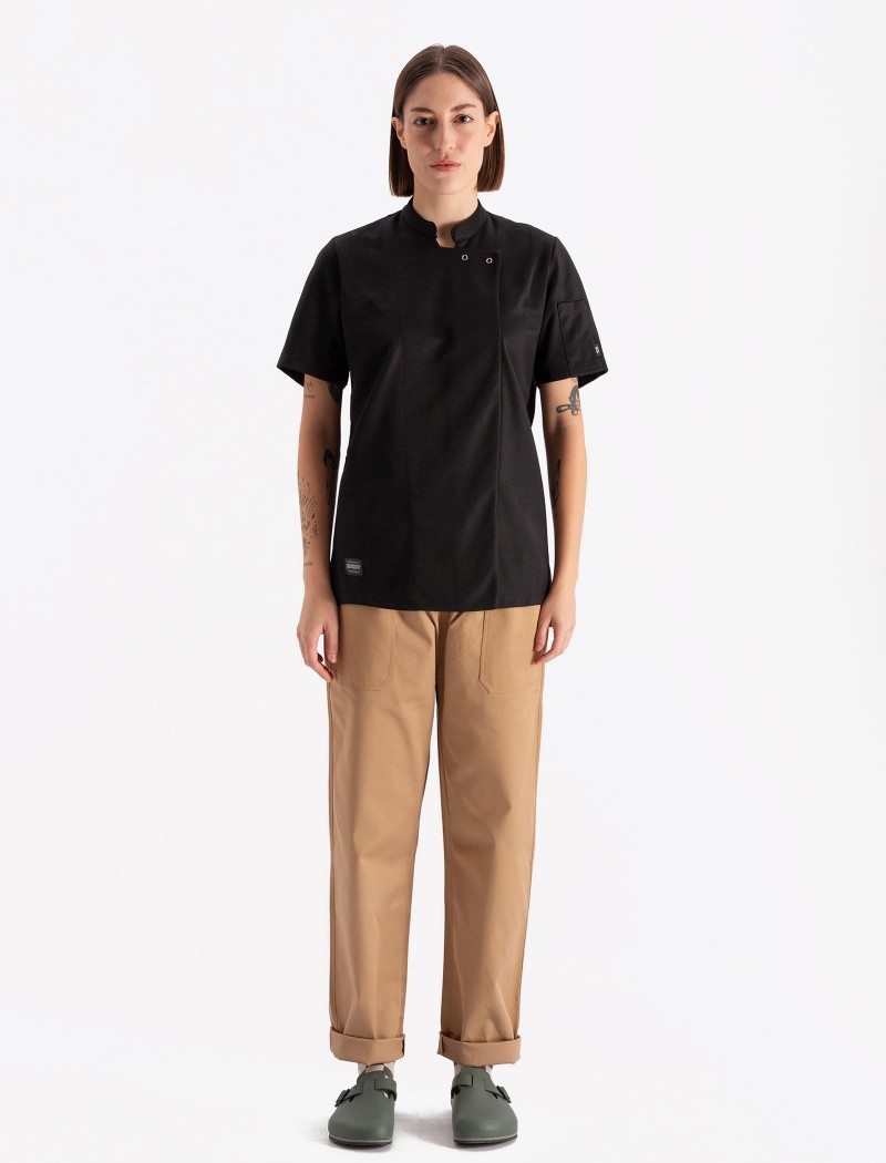 CargoNegraMujer-1 Chaquetilla Cargo Mujer Negra