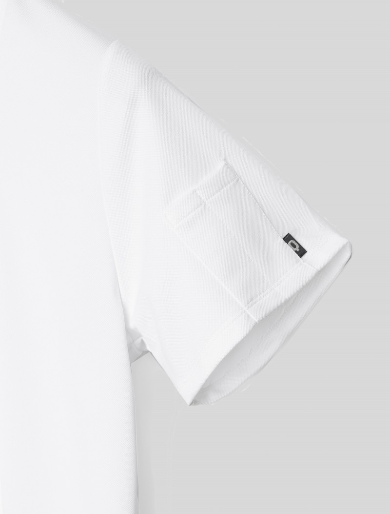 Chaquetilla cargo blanca 2 Chaquetilla Cargo Hombre Blanca