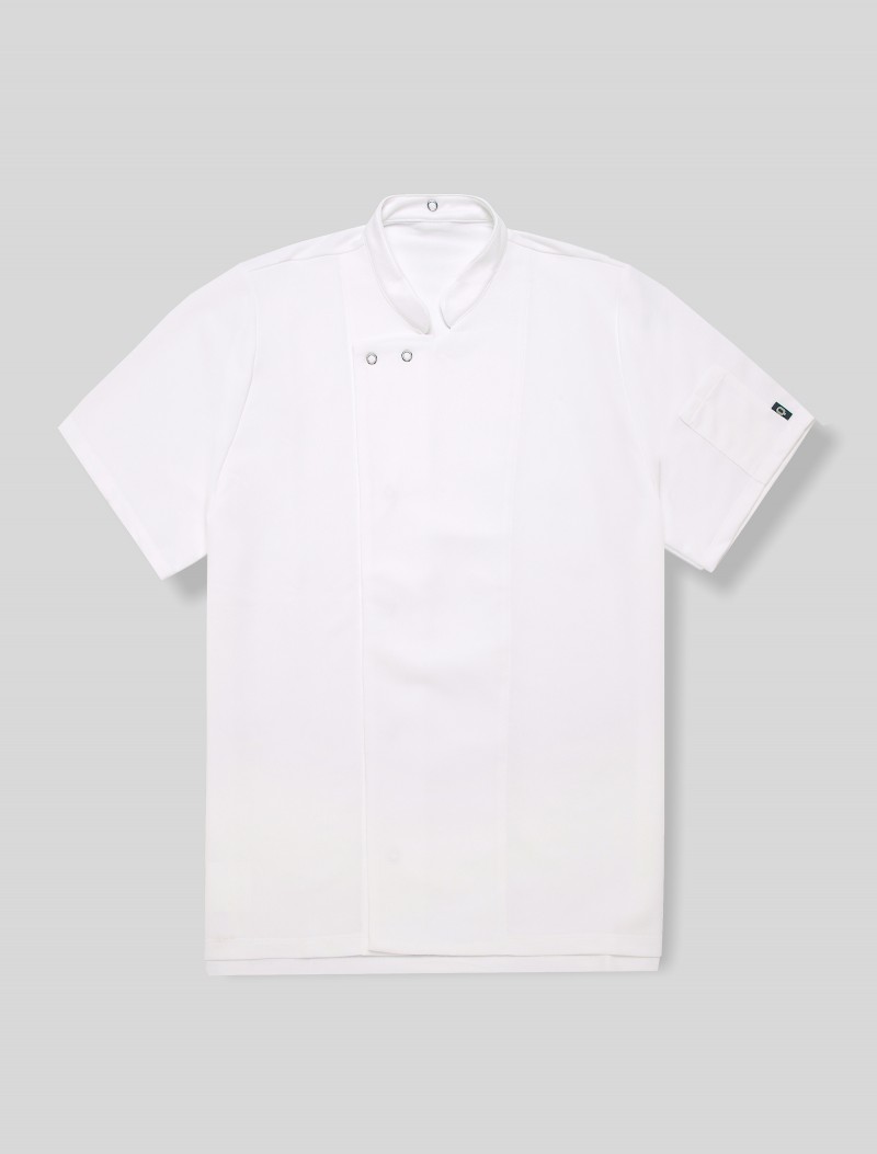 Chaquetilla cargo blanca 1 Chaquetilla Cargo Hombre Blanca