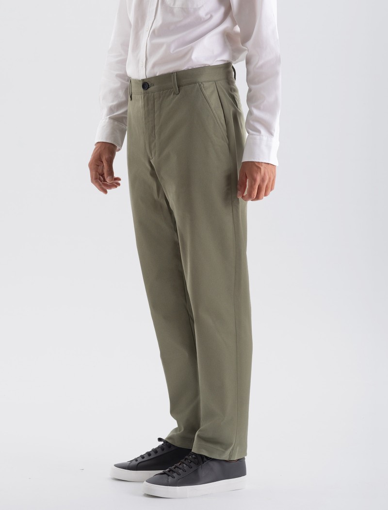 Pantalón chino hombre verde army Pantalón Chino Hombre Army
