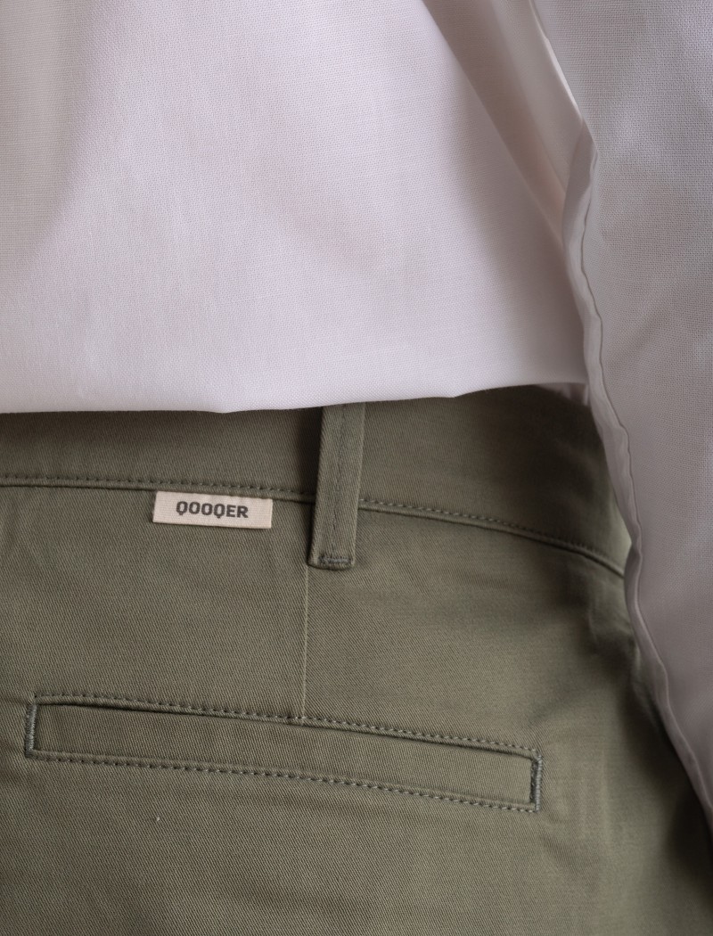 Chino-ARMY-3 Pantalón Chino Hombre Army