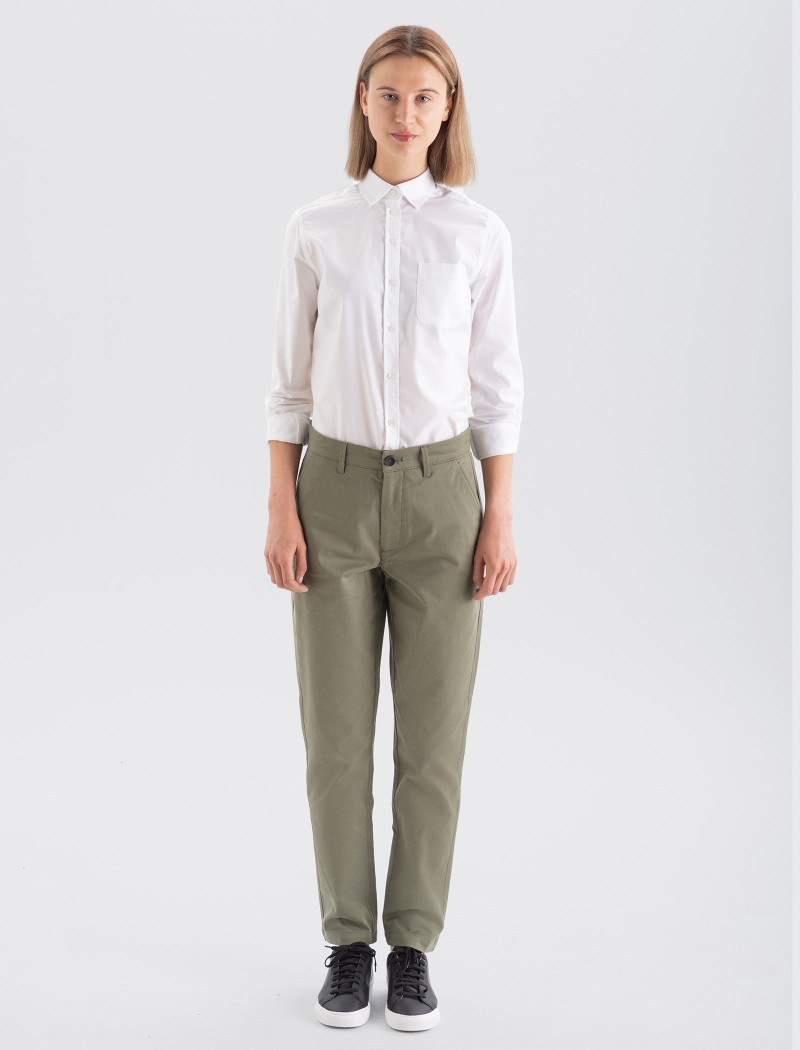 Chino-Army-Mujer-4 Pantalón Chino Mujer Army