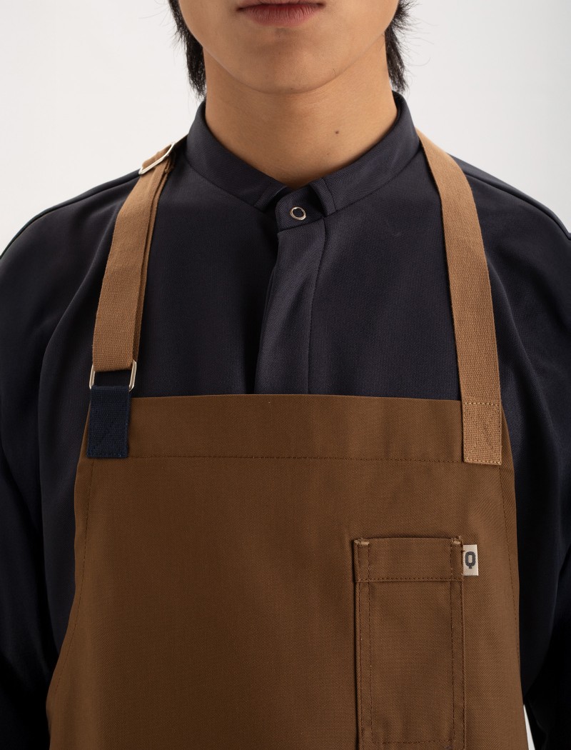 Delantal de cocinero marrón Delantal Root Truffle