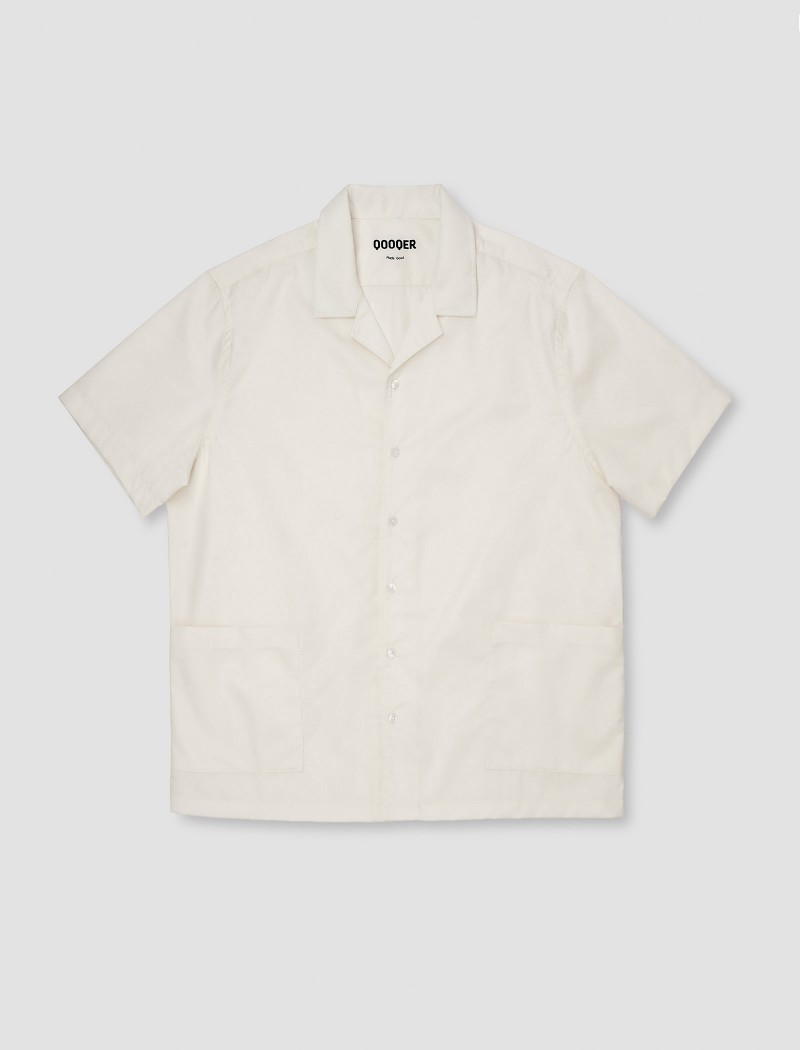 Camisa unisex ecru Camisa unisex ecru